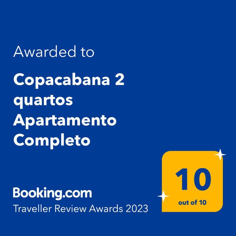 ריו דה ז'ניירו Copacabana 2 Quartos Apartamento Completo מראה חיצוני תמונה